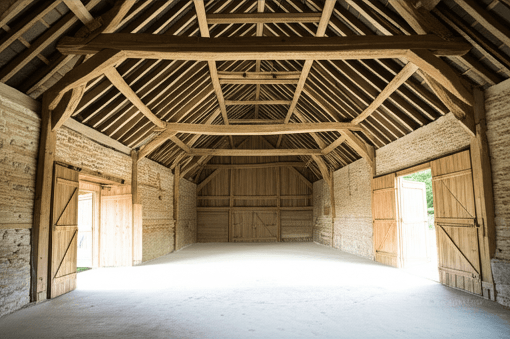 Rustic barn before WedVis