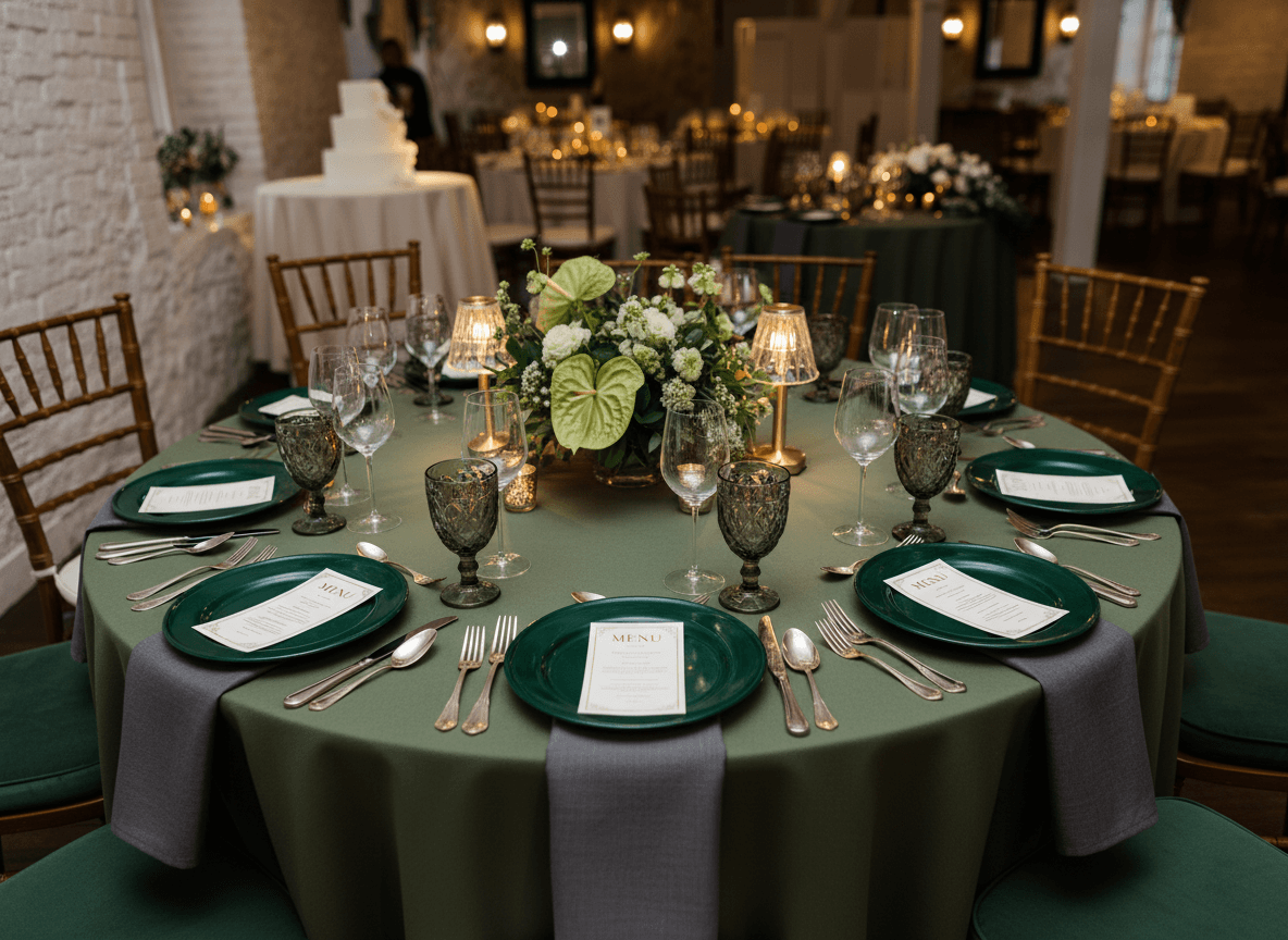 Venue transformed with wedding vision